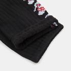 Носки новогодние женские MINAKU «Снеговики», цвет чёрный, размер 36-37 (23 см) - Фото 2