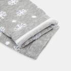 Набор носков женских (3 пары) MINAKU «Снежинки», размер 36-37 (23 см) - фото 48940767