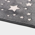 Коврик для ванной светящийся в темноте Доляна «Светящиеся звёзды», 50×80 см, цвет серый, рисунок МИКС - Фото 5