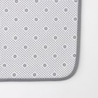 Коврик для ванной и туалета Доляна «Светящиеся звёзды», 50×80 см, серый - Фото 5