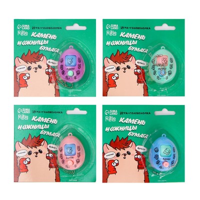 Игра «Камень, ножницы, бумага», ёжик, на блистере