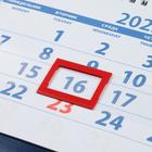 Календарь квартальный, трио "Голубой концепт" тиснение фольгой, 31х69 см, 2022 год - Фото 2