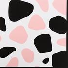 Пленка двухсторонняя для цветов и декора, розовый 58×58 см - Фото 3