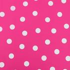 Пленка двухсторонняя для цветов «Горох крупный», розовый, 0.58×10 м - Фото 2