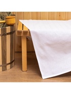 Простыня вафельная для бани Экономь и Я 150×180 см, цвет белый, 100% хлопок, 200 г/м² - Фото 11