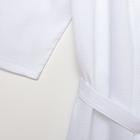 Халат вафельный женский «Экономь и Я», рукав 3/4, размер 50-52, 100% хлопок, 200 г/м², белый - Фото 7