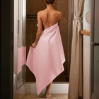 Простыня вафельная для бани «Экономь и Я» 150×180 см, пыльно-розовая - Фото 4