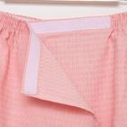 Полотенце вафельное Экономь и Я «Парео» 80×144 см, цвет пыльно-розовый, 100%хл, 200 г/м² - Фото 4