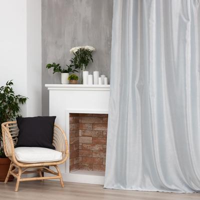 Штора портьерная «Этель. Классика», морская, волна, 145×265 см