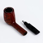 Трубка для курения табака "Командор", классическая, 6.9 х 4.9 х 4.3 см - Фото 4