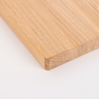 Доска разделочная Дарим Красиво «Прямоугольник», металлическая ручка, 29×20×1.8 см, дерево - Фото 4