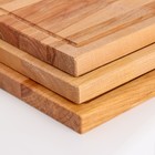 Набор досок разделочных Дарим Красиво «Прямая ручка», 3 шт., 38×22×1.8 см; 34×20×1.8 см, 30×18×1.8 см, дерево - Фото 6