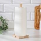 Подставка для бумажных полотенец Дарим Красиво, 9×9×26.5 см, дерево - Фото 2