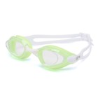 Очки для плавания Atemi B404, силикон, цвет зелёный - фото 298498053