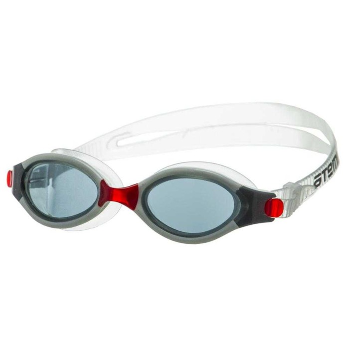 Очки для плавания Atemi B501, силикон, цвет чёрный/красный