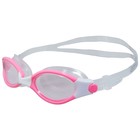 Очки для плавания Atemi B503, силикон, цвет розовый/белый - фото 301777328