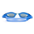 Очки для плавания Atemi B1001M, зеркальные, силикон, цвет синий - Фото 3