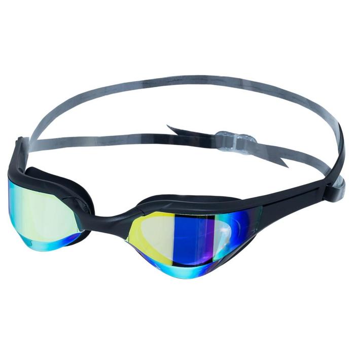 Очки для плавания Atemi N602M, силикон, цвет чёрный