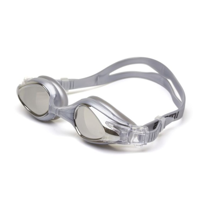 Очки для плавания Atemi N9202M, силикон, цвет серебро