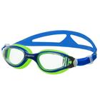 Очки для плавания Atemi B601, детские, силикон, цвет синий/салатовый - фото 299270099