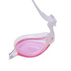 Очки для плавания Atemi N7601, детские, силикон, цвет розовый - Фото 4