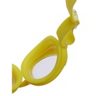 Очки для плавания Atemi N7902Y, детские, силикон, цвет жёлтый - Фото 4