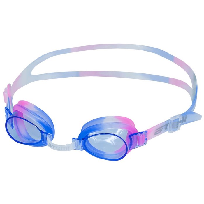 

Очки для плавания Atemi S301, детские, PVC/силикон, цвет синий/белый/розовый