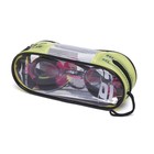 Очки для плавания Atemi S303, детские, PVC/силикон, цвет чёрный/розовый - Фото 5