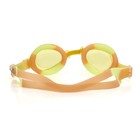 Очки для плавания Atemi S305, детские, PVC/силикон, цвет жёлтый/оранжевый - Фото 3