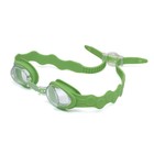 Очки для плавания Atemi S403, детские, силикон, цвет салатовый - фото 298498231