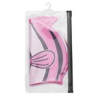 Шапочка для плавания Атеми FC104, силикон детская, рыбка, цвет розовый - Фото 5