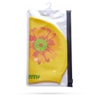 Шапочка для плавания Atemi PSC415, силикон, цвет жёлтый - Фото 2