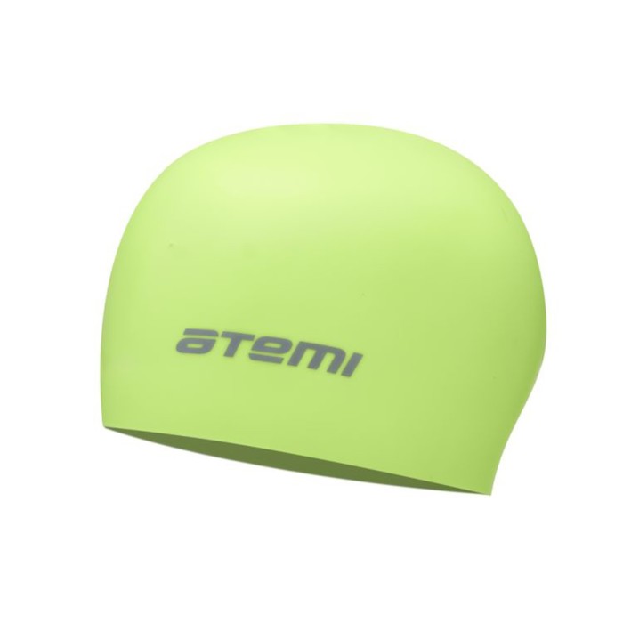 Шапочка для плавания Atemi RC305, силикон, цвет неоново-жёлтый - Фото 1