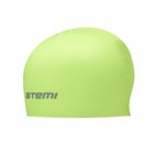 Шапочка для плавания Atemi RC305, силикон, цвет неоново-жёлтый - Фото 2