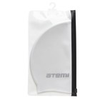 Шапочка для плавания Atemi SC108, силикон, цвет белый - Фото 2