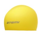 Шапочка для плавания Atemi SC307, силикон, цвет жёлтый - Фото 2