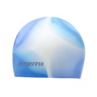 Шапочка для плавания Atemi MC206, силикон, цвет мультиколор - Фото 2
