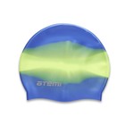 Шапочка для плавания Atemi MC209, силикон, цвет мультиколор - Фото 5