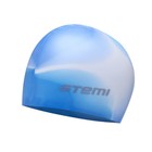 Шапочка для плавания Atemi MC406, детская, силикон, цвет мультиколор - фото 298498423