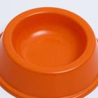 Миска бамбуковая малая, 15 х 4 см, 150 мл, оранжевая - Фото 3
