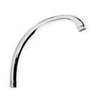 Излив для смесителя ZEIN «Утка», по оси 22 см, нержавейка, аэратор пластик - Фото 3