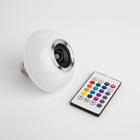 Световой прибор «Световая тарелка» 10 см, Е27, динамик, пульт ДУ, свечение RGBW - Фото 5