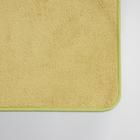 Коврик для дома Доляна «Нина», 50×80 см, цвет зелёный - Фото 3
