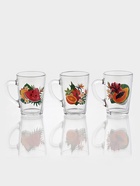 Кружка стеклянная «Тропические фрукты», 300 мл, рисунок МИКС - Фото 5