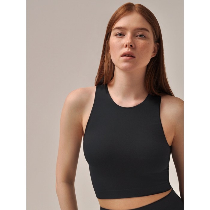 Топ женский MY Halter neck, размер L/XL, цвет nero