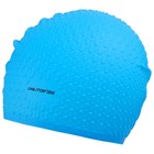 Шапочка для бассейна взрослая ONLYTOP Swim, силиконовая, обхват 54-60 см, цвета МИКС - Фото 19