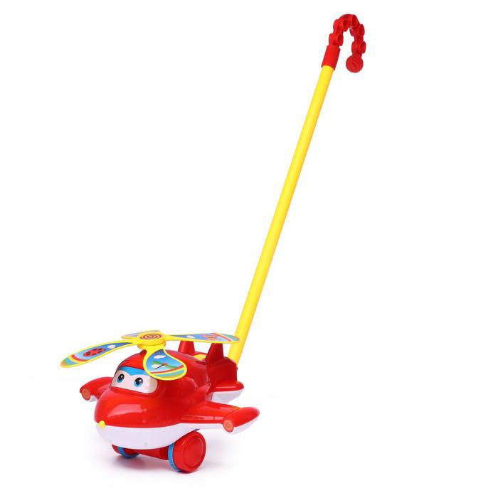 Каталка на палочке «Самолётик», цвета МИКС 51130