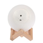 Увлажнитель-ночник Luazon HM-4, ультразвуковой «Луна», 800 мл, 2 Вт, от USB - Фото 3