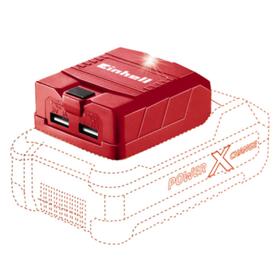 Блок для зарядки Einhell PXC TE-CP18Li, 18 В, Li-Ion, USB-Solo, 2хUSB, выход 5 В