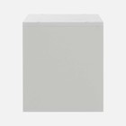 Стеллаж №1 DICE CUBE 1 секция, 360х360х320, Белый - Фото 4